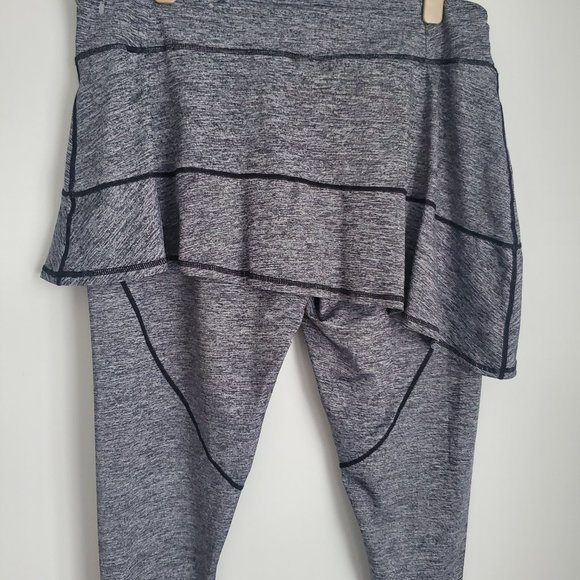 Womens Size 2X Activewear Exercise Skirted Leggings Yoga A-line Lycra® Sportwear - Picture 5 of 8